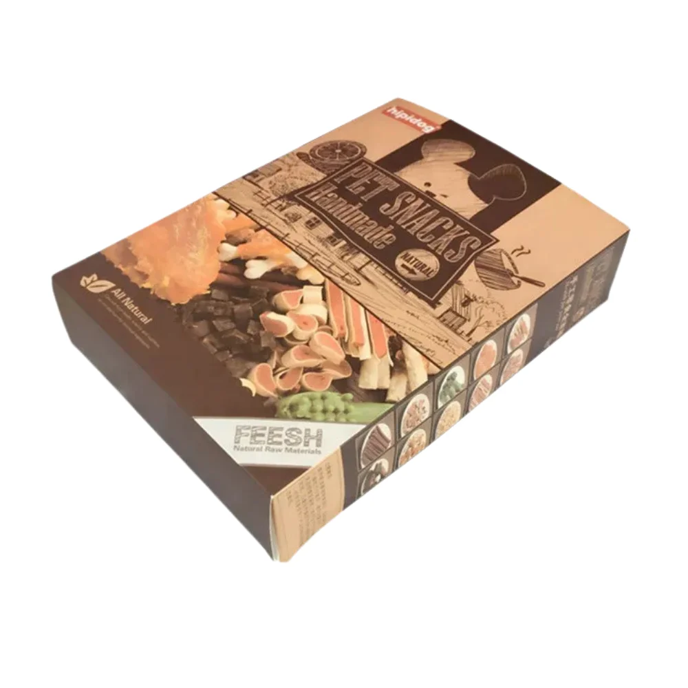 custom dog treat packaging printed logo