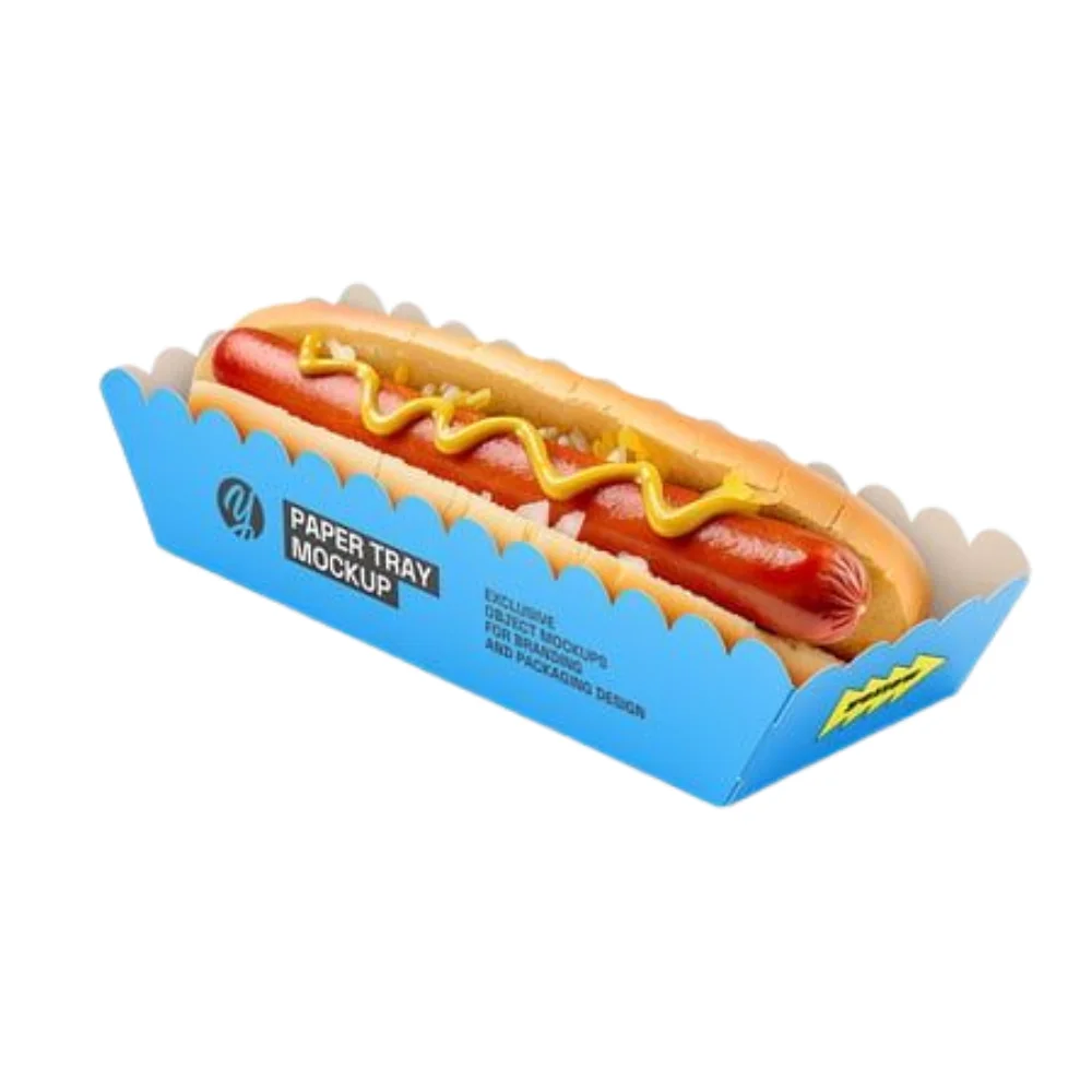 grease resistant hot dog boxes custom