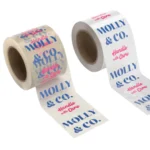 luxury packing tape custom logo design